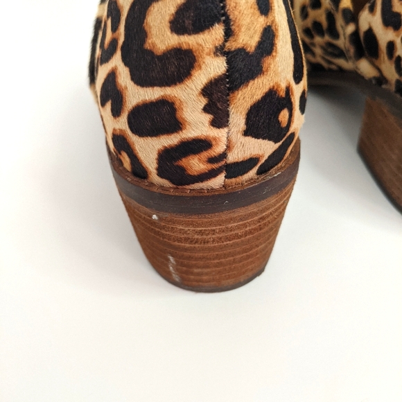 *Sold*Crown Vintage Morrison Leopard Bootie Size 9M - Picture 9 of 10